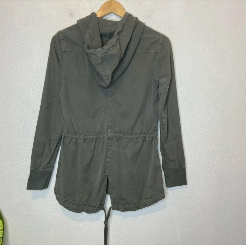 Standard James Perse Full Zip Utility Military Jacket - Picture 4 of 14